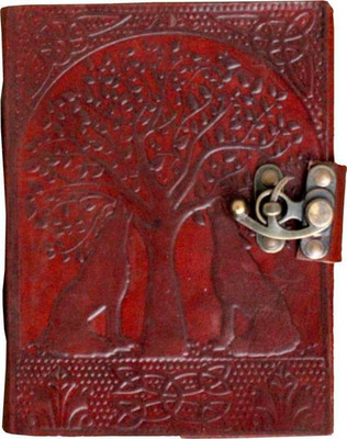 SR Mart A5 Diary(Brown Tree, Brown)