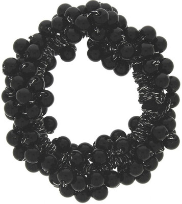 Anuradha Art Jewellery Rubber Band Rubber Band(Black)