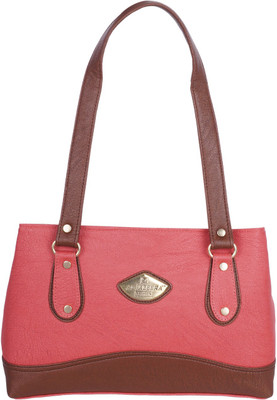 AL JAZEERA Shoulder Bag(Pink, Brown), Brown;pink