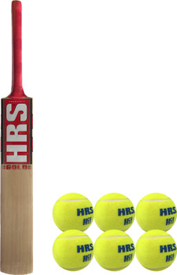 HRS Basics Cricket Set - Gold Kashmir Willow Cricket Bat (Size 5) And Pack Of 6 Hit Cricket Tennis Ball Cricket Kit
HRS Basics Cricket Set - Gold Kashmir Willow Cricket Bat (Size 5) And Pack Of 6 Hit Cricket Tennis Ball Cricket Kit