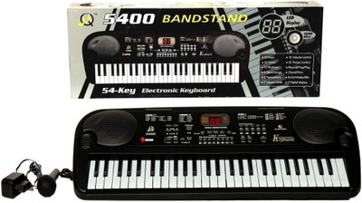 Generic HickoryDickoryBox 5400 Bandstand 54 Keys Piano For Kids|54 Keys Musical Keyboard Piano With Microphone|Electronic & Musical Piano Keyboard(Multicolor)
Generic HickoryDickoryBox 5400 Bandstand 54 Keys Piano For Kids|54 Keys Musical Keyboard Piano With Microphone|Electronic & Musical Piano Keyboard(Multicolor)