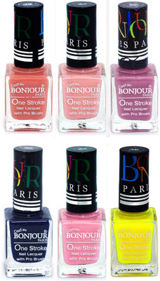 Bonjour Paris Candy Color Long Lasting Nail paint For Teen Girls Women Nail Polish set A 296 Nude-Nude-Light Purple-Blue-Babby Pink-Yellow(Pack of 6)
Bonjour Paris Candy Color Long Lasting Nail paint For Teen Girls Women Nail Polish set A 296 Nude-Nude-Light Purple-Blue-Babby Pink-Yellow(Pack of 6)