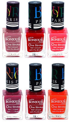 Bonjour Paris Candy Color Long Lasting Nail paint For Teen Girls Women Nail Polish set A 118 Mauve-Red-Pink-Mauve-Red-Neon Orange(Pack of 6)
Bonjour Paris Candy Color Long Lasting Nail paint For Teen Girls Women Nail Polish set A 118 Mauve-Red-Pink-Mauve-Red-Neon Orange(Pack of 6)