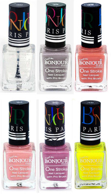 Bonjour Paris Candy Color Long Lasting Nail paint For Teen Girls Women Nail Polish set A 273 Top coat-Light Gray-Nude-Nude-Light Purple-Yellow(Pack of 6)
Bonjour Paris Candy Color Long Lasting Nail paint For Teen Girls Women Nail Polish set A 273 Top coat-Light Gray-Nude-Nude-Light Purple-Yellow(Pack of 6)