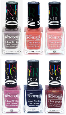 Bonjour Paris Candy Color Long Lasting Nail paint For Teen Girls Women Nail Polish set A 276 Light Gray-Nude-Nude-Light Purple-Blue-Coffee(Pack of 6)
Bonjour Paris Candy Color Long Lasting Nail paint For Teen Girls Women Nail Polish set A 276 Light Gray-Nude-Nude-Light Purple-Blue-Coffee(Pack of 6)