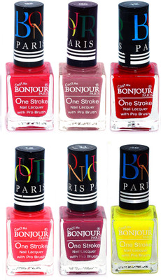 Bonjour Paris Candy Color Long Lasting Nail paint For Teen Girls Women Nail Polish set A 98 Pink-Mauve-Red-Pink-Mauve-Yellow(Pack of 6)
Bonjour Paris Candy Color Long Lasting Nail paint For Teen Girls Women Nail Polish set A 98 Pink-Mauve-Red-Pink-Mauve-Yellow(Pack of 6)