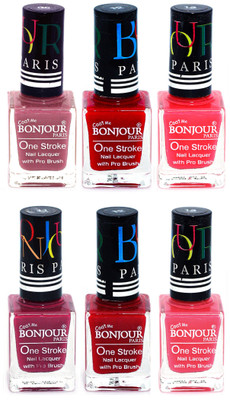 Bonjour Paris Candy Color Long Lasting Nail paint For Teen Girls Women Nail Polish set A 99 Mauve-Red-Pink-Mauve-Red-Light Pink(Pack of 6)
Bonjour Paris Candy Color Long Lasting Nail paint For Teen Girls Women Nail Polish set A 99 Mauve-Red-Pink-Mauve-Red-Light Pink(Pack of 6)