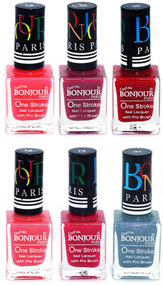 Bonjour Paris Candy Color Long Lasting Nail paint For Teen Girls Women Nail Polish set A 155 Pink-Mauve-Red-Light Pink-Pink-Sky Blue(Pack of 6)
Bonjour Paris Candy Color Long Lasting Nail paint For Teen Girls Women Nail Polish set A 155 Pink-Mauve-Red-Light Pink-Pink-Sky Blue(Pack of 6)