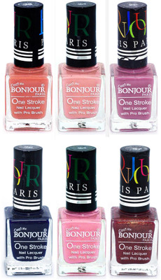 Bonjour Paris Candy Color Long Lasting Nail paint For Teen Girls Women Nail Polish set A 287 Nude-Nude-Light Purple-Blue-Babby Pink-Coffee(Pack of 6)
Bonjour Paris Candy Color Long Lasting Nail paint For Teen Girls Women Nail Polish set A 287 Nude-Nude-Light Purple-Blue-Babby Pink-Coffee(Pack of 6)