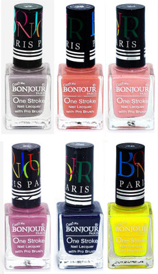 Bonjour Paris Candy Color Long Lasting Nail paint For Teen Girls Women Nail Polish set A 285 Light Gray-Nude-Nude-Light Purple-Blue-Yellow(Pack of 6)
Bonjour Paris Candy Color Long Lasting Nail paint For Teen Girls Women Nail Polish set A 285 Light Gray-Nude-Nude-Light Purple-Blue-Yellow(Pack of 6)