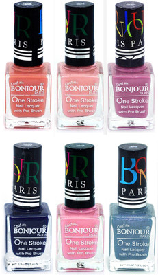Bonjour Paris Candy Color Long Lasting Nail paint For Teen Girls Women Nail Polish set A 290 Nude-Nude-Light Purple-Blue-Babby Pink-Sky Blue(Pack of 6)
Bonjour Paris Candy Color Long Lasting Nail paint For Teen Girls Women Nail Polish set A 290 Nude-Nude-Light Purple-Blue-Babby Pink-Sky Blue(Pack of 6)