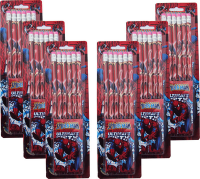 Asera Spiderman Wood Pencils with Eraser Top for Birthday Return Gifts Pencil(Set of 6, Red)
Asera Spiderman Wood Pencils with Eraser Top for Birthday Return Gifts Pencil(Set of 6, Red)