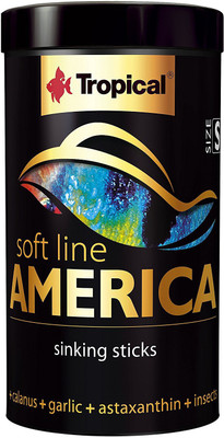 Tropical Softline America Size S 140 g Dry Fish Food