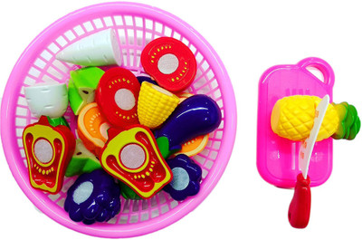 TALKING GANESHA Fruit Cooking Play House Set Toy with Cutting Board, Basket, Knife & Various types of Fruits for Kids, Multi Color
TALKING GANESHA Fruit Cooking Play House Set Toy with Cutting Board, Basket, Knife & Various types of Fruits for Kids, Multi Color
