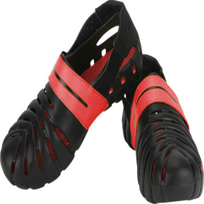 Globlite Men Black Sandals