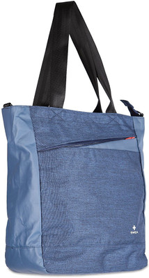 Swiza Women Casual Blue Polyester Sling Bag
