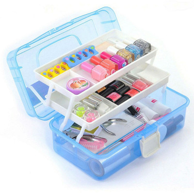 Shrih Multipurpose Plastic Storage Box Travel Stationery Makeup Cosmetic Medicine Organizer Vanity Box Make Up, Cosmetic, Jewellery, Stationary, Medicine Vanity Box(Blue)
Shrih Multipurpose Plastic Storage Box Travel Stationery Makeup Cosmetic Medicine Organizer Vanity Box Make Up, Cosmetic, Jewellery, Stationary, Medicine Vanity Box(Blue)