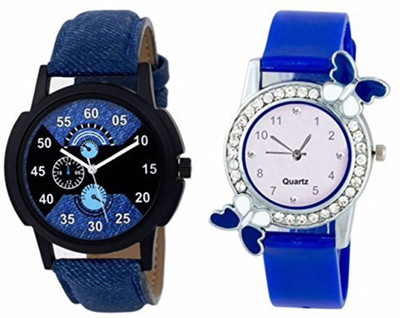 Swadesi Stuff Exclusive Premium Quality blue color couple watch combo of 2 for men & women Watch - For Couple
Swadesi Stuff Exclusive Premium Quality blue color couple watch combo of 2 for men & women Watch - For Couple