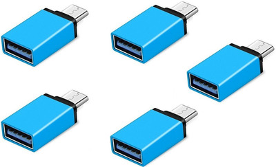 ReTrack SET OF 5PC Metal Type C Male to USB3.0 Female for Laptop Mobile OTG USB Adapter(Blue)
ReTrack SET OF 5PC Metal Type C Male to USB3.0 Female for Laptop Mobile OTG USB Adapter(Blue)