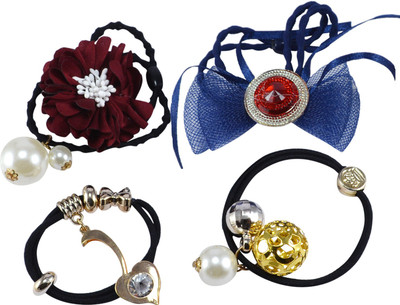 Saamarth Impex Stylish Long Elastics Hair Rubber Bands / Hair Bands Flower Design Hair Accessories For Women & Girls-4 Piece Set Rubber Band(Multicolor)
Saamarth Impex Stylish Long Elastics Hair Rubber Bands / Hair Bands Flower Design Hair Accessories For Women & Girls-4 Piece Set Rubber Band(Multicolor)