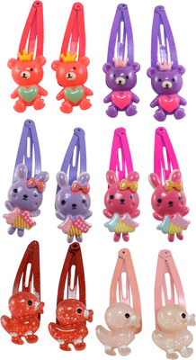 Saamarth Impex Kids Snap Clip Cartoon Soild Design Mini Hair Clips Set Of 12 Piece Hair Clip(Multicolor)
Saamarth Impex Kids Snap Clip Cartoon Soild Design Mini Hair Clips Set Of 12 Piece Hair Clip(Multicolor)