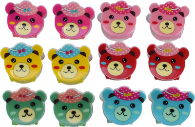 Saamarth Impex 12 Pieces/ Pack Mixed Color Fashionable Party Clamps Jaw Riser Lady Girl Mini Claws Clamps Clips Hair Jewelry Hair Clip(Multicolor)
Saamarth Impex 12 Pieces/ Pack Mixed Color Fashionable Party Clamps Jaw Riser Lady Girl Mini Claws Clamps Clips Hair Jewelry Hair Clip(Multicolor)