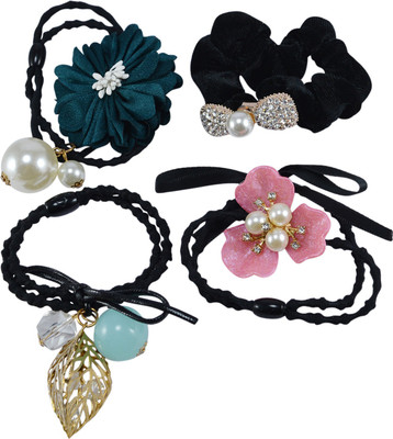 Saamarth Impex Stylish Long Elastics Hair Rubber Bands / Hair Bands Flower Design Hair Accessories For Women & Girls-4 Piece Set Rubber Band(Multicolor)
Saamarth Impex Stylish Long Elastics Hair Rubber Bands / Hair Bands Flower Design Hair Accessories For Women & Girls-4 Piece Set Rubber Band(Multicolor)