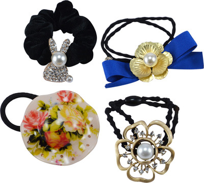 Saamarth Impex Fashion Hair Scrunchies For Women / A Premium Scrunchy Rubber Band To Tie Hairs Set Of 4 Piece Rubber Band(Multicolor)
Saamarth Impex Fashion Hair Scrunchies For Women / A Premium Scrunchy Rubber Band To Tie Hairs Set Of 4 Piece Rubber Band(Multicolor)