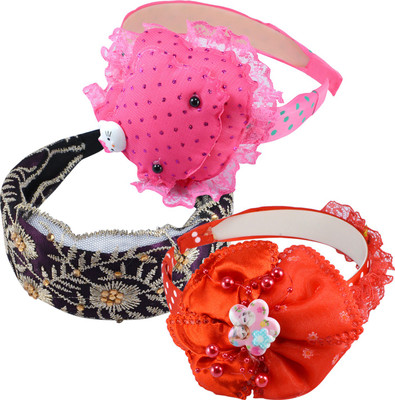 Saamarth Impex Kids Hair Accessories Desginer Hairband Bow Knot Headband Girls Headwear 3 Piece Set Head Band(Multicolor)
Saamarth Impex Kids Hair Accessories Desginer Hairband Bow Knot Headband Girls Headwear 3 Piece Set Head Band(Multicolor)