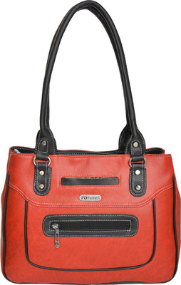 FD Fashion Shoulder Bag(Red, Black), Black;red