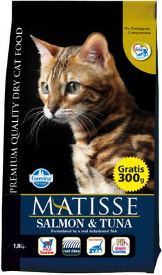 FARMINA MATISSE Salmon & Tuna 400g Sea Food 0.4 kg Dry Cat Food