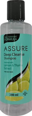 Assure Deep Cleanse Shampoo with Lemon & Thyme Extract(200 ml)