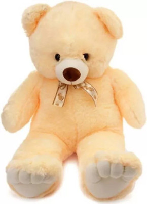 ManoJ Enterprises 3 feet lovable cute teddy bear - 36 inch(creame)