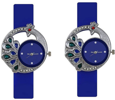 Swadesi Stuff Diamond Studded peacock blue combo of 2 watches for women 7 Girls Watch - For Women
Swadesi Stuff Diamond Studded peacock blue combo of 2 watches for women 7 Girls Watch - For Women