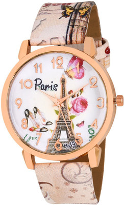 Shivam Retail New Arrival Stylist Paris Edition Watch - For Girls