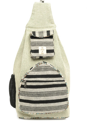 The House of Tara Handloom Fabric Shoulder Bag 20 L Backpack(White, Black), Grey;black
The House of Tara Handloom Fabric Shoulder Bag 20 L Backpack(White, Black), Grey;black