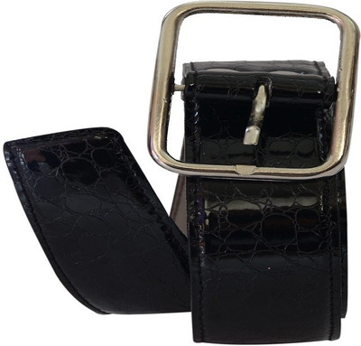 NUCLEN Men Black Artificial Leather Belt