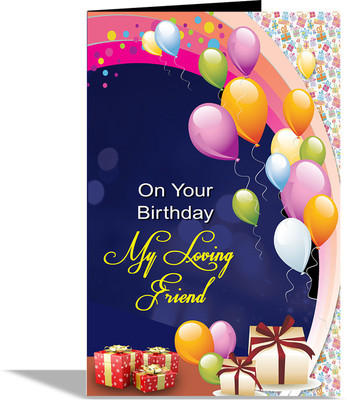 alwaysgift On Your Birthday Greeting Card Greeting Card(Multicolor, Pack of 1)
alwaysgift On Your Birthday Greeting Card Greeting Card(Multicolor, Pack of 1)