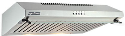 Superflame Chimney CH -11 Aveo SS Wall Mounted Chimney(Silver 700)