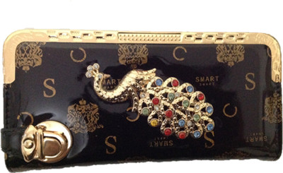 Dholakiya Party Black Clutch