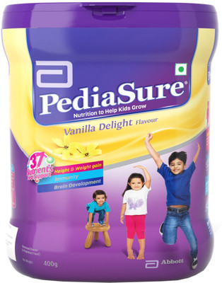 PediaSure Vanilla Delight Nutrition Drink(400 g, Vanilla Flavored)