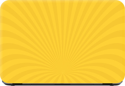 Flipkart SmartBuy yellow rays Premium LG Vinyl (matte) Laptop Decal 15.6