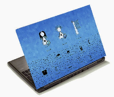 Richerbrand Laptop Sticker 15.6 inch-Laptop Skin-512 Vinyl Laptop Decal 15.6