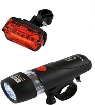 Simxen Power beam - Black Bicycle Safety Warning Light Set, Head And Rear Led Cycle Lights (5 LED Bulb each in Head/Tail Light) LED Front Rear Light Combo(Black, Red)
Simxen Power beam - Black Bicycle Safety Warning Light Set, Head And Rear Led Cycle Lights (5 LED Bulb each in Head/Tail Light) LED Front Rear Light Combo(Black, Red)