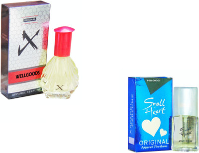 Wellgoods Combo SilverX - Small Blue Heart - 50ml Eau de Parfum - 50 ml(For Men & Women)
Wellgoods Combo SilverX - Small Blue Heart - 50ml Eau de Parfum - 50 ml(For Men & Women)