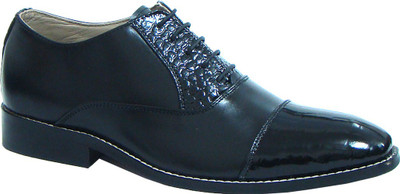 ASM HU108 Lace Up For Men(Black