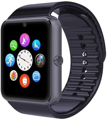 ROAR KMX_645K GT08_4G gionee smart watch with camera || smart watch with memory card|| smart watch with sim card support ||fitness tracker|| bluetooth smart watch||Wrist Watch Phone|| 4G Smart Watch ||Best in Quality Smartwatch(Black Strap XL)