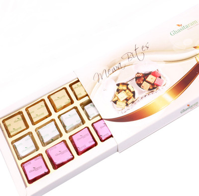 Ghasitaram Gifts Ghasitaram Assorted Mewa bite Box(360 g, Box)