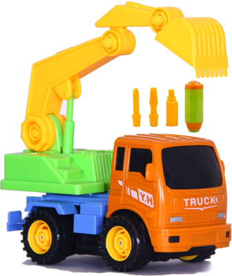 Toys Bhoomi 2-in-1 Friction Powered Take-A-Part Construction Excavator Vehicle Truck Playset(Multicolor)
Toys Bhoomi 2-in-1 Friction Powered Take-A-Part Construction Excavator Vehicle Truck Playset(Multicolor)