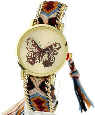 Rage Enterprise New Fancy Look Butterfly Print Dial Fabric Multi-Color Strap Boys & Girls Watch - For Men & Women
Rage Enterprise New Fancy Look Butterfly Print Dial Fabric Multi-Color Strap Boys & Girls Watch - For Men & Women
